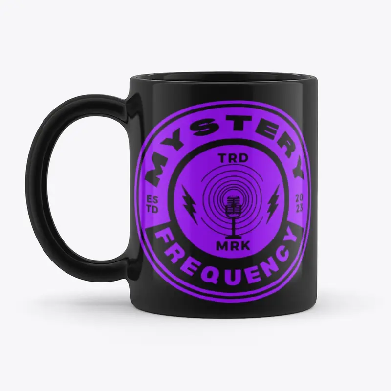 Mystery Frequency mug.